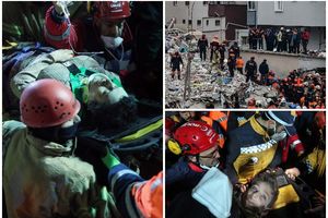IMA JOŠ ŽIVIH POD RUŠEVINAMA: Spaseni devojčica (5) i dečak (9) posle rušenja zgrade u Istanbulu, 3 umrlo! ZBOG NELEGALNE GRADNJE SVE SE OBRUŠILO KAO KULA OD KARATA!