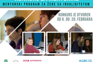 OTVOREN KONKURS ZA MENTORINE: Mentorski program za žene sa invaliditetom u Srbiji
