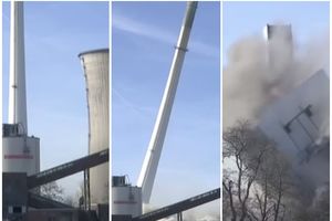 OVAKO ELEKTRANA LETI U VAZDUH: Nemačko postrojenje Kneper uništeno sa 250 kilograma eksploziva (VIDEO)