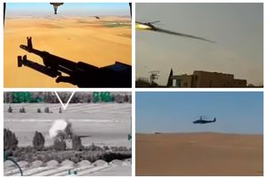 OVAKO RUSI UNIŠTAVAJU UPORIŠTA TERORISTA U SIRIJI: Mi-35 i Ka-52 u paru odlaze u SLOBODAN LET, gde oni prođu trava ne niče! (VIDEO)