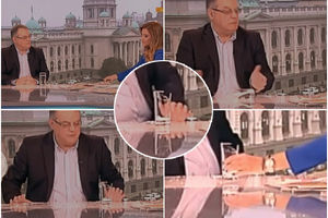 INCIDENT UŽIVO U PROGRAMU! Čović polomio čašu na pomen crno-belih JOVANA JOKSIMOVIĆ GA SMIRIVALA: Nemojte više o Partizanu da pričate, vidite koliko se iznervirate (VIDEO)