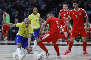 HLADNA OSVETA KARIOKA U ARENI: Futsaleri Brazila bolji od Srbije u drugoj prijateljskoj utakmici! (KURIR TV)