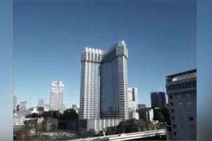 VEK ISPRED SVIH: Evo kako Japanci ruše zgradu od 40 spratova bez eksplozije, buke i dima (VIDEO)