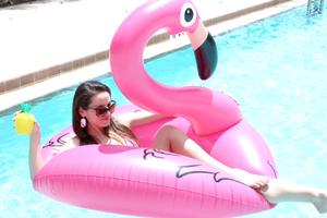 OSVEŽITE SE, OPUSTITE I OSUNČAJTE: Flamingo velika guma za potpuno letnje uživanje!