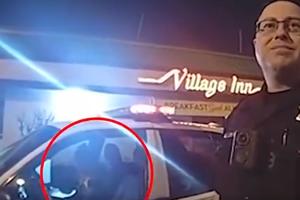 DEVOJKA SE PRIKRALA POLICAJCIMA, PA IM UKRALA AUTO: Kada su je uhvatili, počela je da roni krokodilske suze i da se pravda! (VIDEO)