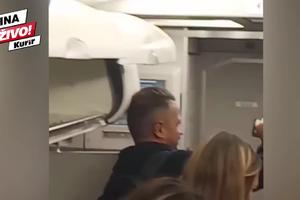 SVETSKE ZVEZDE STIGLE U BEOGRAD: Eros slikao stjuardese, Sinkler spavao u busu! (VIDEO)
