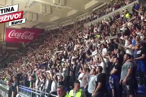 GROBARI RASPAMETILI AMERIKANCA: Video sam mnogo ludih atmosfera, ali navijanje na utakmici sa Partizanom pamtiću zauvek! KURIR TV