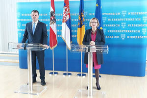 Mirović u Donjoj Austriji sa predsednicom Vlade Mikl-Lajtner
