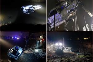 TEŠKA SAOBRAĆAJKA U APATINU: Automobilom se survali u kanal pun vode, teško povređena 2 mladića KURIR TV