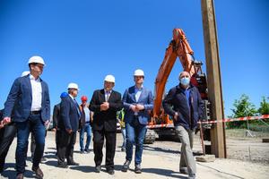 Mirović i Pastor obišli radove na izgradnji centralnog postrojenja za prečišćavanje otpadnih voda u Bačkoj Topoli