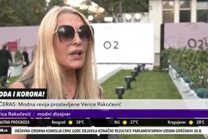 PRVA ON-LINE MODNA REVIJA NA BALKANU: Verica Rakočević novu kolekciju posvetila medicinskim radnicima! (KURIR TV)