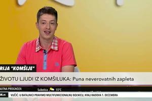 PRVA EPIZODA SERIJE "KOMŠIJE" VEČERAS U 20H: Uroš Jovčić sa gledaocima podelio anegdote sa snimanja (KURIR TV)