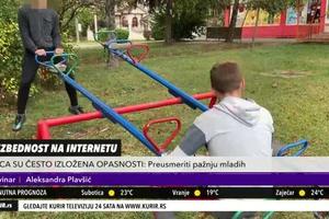 JEDINSTVEN PROJEKAT U SRBIJI: U Sremskoj Mitrovici napravili park za odvikavanje dece od interneta (KURIR TV)
