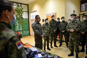 MINISTAR VULIN: Vojno zdravstvo je spremno za novi udar korone