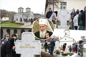 NAROD NIJE ZABORAVIO PATRIJARHA PAVLA: Vernici stigli na njegov grob u manastiru Rakovica (KURIR TV)