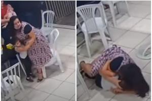 MAJKA HEROJ RIZIKOVALA ŽIVOT DA BI ZAŠTITILA SINA: Bacila se na dete kada je napadač otvorio vatru u restoranu u Brazilu (VIDEO)