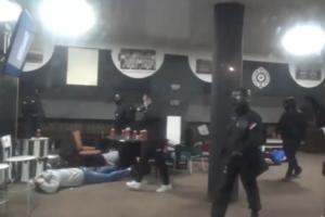 OVAKO JE POLICIJA UPALA NA STADION PARTIZANA: Specijalci su izvršili napad na navijačku tvrđavu u 5 ujutru (VIDEO)
