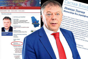 LAŽNI DOKTOR: Ministar Novica Tončev se na sajtu Vlade predstavlja kao doktor nauka iako nije završio studije!