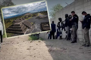 OVAKO SE ŠTITI KULTURNA BAŠTINA: Meksiko poslao nacionalnu gardu na gradilište pored piramida u Teotihuakanu VIDEO