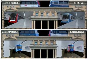 SVETLOST, SNAGA, SLOBODA I SIGURNOST: Predstavljeni vagoni za beogradski metro! VIDEO