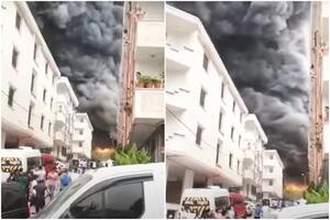 UGAŠEN POŽAR U ISTANBULU: Eksplodiralo skladište, stanovništvo u strahu, uzrok eksplozije nepoznat VIDEO