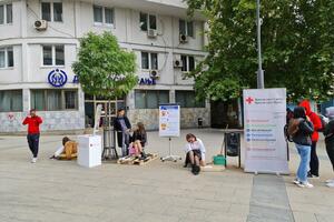 TAČNO U PODNE: Uličnom akcijom u Vranju obeležen Evropski dan borbe protiv trgovine ljudima