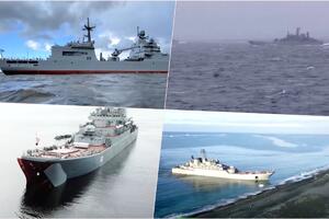 NOVA DEMONSTRACIJA SILE ILI PRIPREMA ZA NAPAD: 12 ruskih desantnih brodova tri flote isplovili iz Sevastopolja
