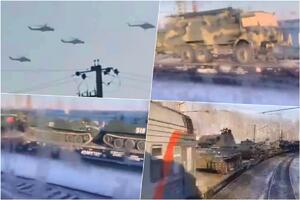 SUKOB NA RUSKO-UKRAJINSKOJ GRANICI SVE IZVESNIJI?! Stižu helikopteri, tenkovi, haubice! Poslate i jednice sa Dalekog istoka! VIDEO