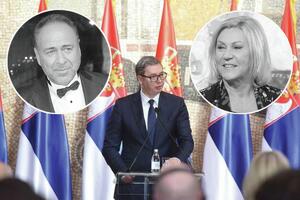 POSTHUMNO ODLIKOVANI MERIMA NJEGOMIR I MARINKO ROKVIĆ: Predsednik Vučić uručio ordene, oni su ih primili u ime pokojnih pevača