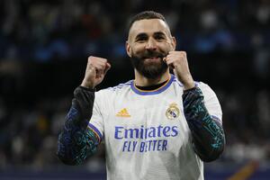 BENZEMA IZJEDNAČIO REKORD: Napadač Real Madrida stigao Levandovskog po broju golova u Ligi šampiona