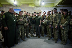 ZELENSKI POSLE OBILASKA FRONTA NA JUGU UKRAJINE: Vojnici ne sumnjaju u pobedu protiv Rusa