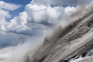 MISLILI SMO DA DOLAZI AVION: Jezivo svedočenje žene koja je snimila smrtonosnu lavinu u Italiji VIDEO