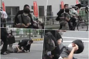 OVAKO JE UHAPŠEN ATENTATOR NA ŠINZA ABEA: Veteran japanske mornarice pucao u leđa bivšem japanskom premijeru (VIDEO)