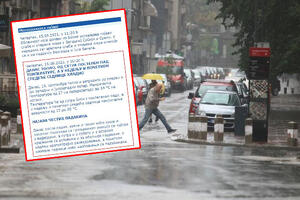 HITNO! NEVREME NAJAVLJENO ZA SUTRA STIŽE VEĆ DANAS, EVO ODAKLE! U narednih sat, prvi na udaru ovi delovi Srbije! Pašće silna kiša