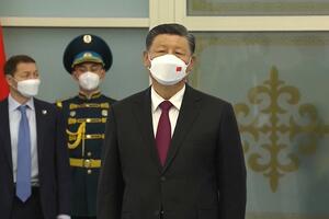PRVA INOSTRANA POSETA POSLE IZBIJANJA PANDEMIJE: Siđinping doputovao u Kazahstan! Najvažnija diplomatska misija Kine VIDEO
