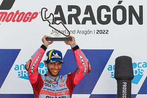 ITALIJAN SLAVIO U ŠPANIJI: Bastijanini pobednik Moto GP trke za VN Aragona