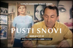 NEDELJA UZ KURIR TELEVIZIJU: Ne propustite jugoslovensku komediju "Pusti snovi" danas u 17.10 časova