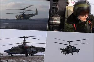 "ALIGATORI" SE PRIKRALI I ZASULI PROJEKTILIMA UKRAJINSKO UTVRĐENJE: Rusi objavili ceo snimak napada Ka- 52! BACAJU TOPLOTNE ZAMKE
