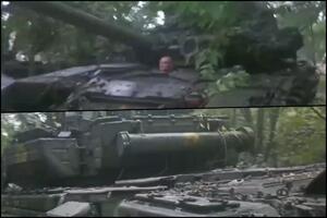UKRAJINCI AMERIKANCIMA PREDALI ZAROBLJENI RUSKI TENK T-90A: Osvanuo na vučnom vozu u Lujzijani, guseničar netaknut