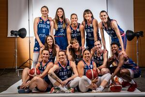LAVICE KREĆU U ODBRANU TITULE: Košarkašice Srbije spremne za start Evropskog prvenstva! VIDEO
