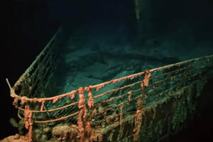 TALASI IZBACILI NA OBALU MISTERIOZNI SVEŽANJ SA TITANIKA? Šokantno otkriće na plaži u Škotskoj 112 godina nakon brodoloma (FOTO)