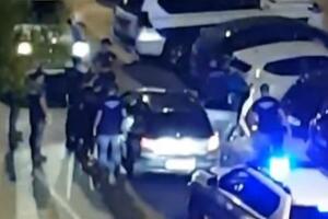 SPEKTAKULARNA POLICIJSKA POTERA U JUŽNOM BULVARU! Dvojica muškaraca bežala, a evo kako su uhapšena (VIDEO)
