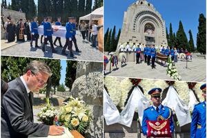 ŠAJKAČE, UNIFORME, ORDENJE... Potresne slike sa sahrane deda Đorđa Mihailovića! Ovako je ispraćen voljeni čuvar Zejtinlika (VIDEO)