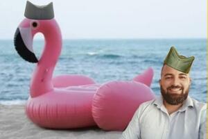 ISPOVEST ŠUMADINCA KOJI NE VOLI MORE JE APSOLUTNI HIT, A SADA JE PONOVO OTIŠAO: Evo šta je uradio sa flamingosom, i koga je sreo