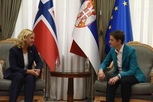 PREMIJERKA BRNABIĆ RAZGOVARALA SA AMBASADORKOM NORVEŠKE: Melsom podržava Srbiju ka evrointegracijama!