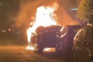RASPISANA POTRAGA: Policija juri muškarca zbog paljenja BMW-a na Zvezdari, devojka okrivila BIVŠEG
