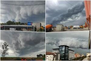 "ARMAGEDON" Čudni oblaci ponovo snimljeni nad Vojvodinom (FOTO)