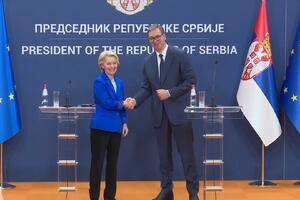 PREDSEDNIK VUČIĆ: Dve najveće prepreke Srbije na putu ka EU - Kosovo i Metohija i sankcije Rusiji