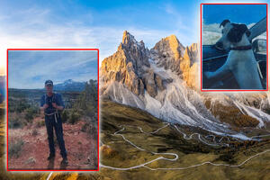 VERNI PAS 2 MESECA LEŽAO PORED TELA NASTRADALOG PLANINARA: Spasioci zanemeli od scene nadomak vrha visokog 3.800 metara (FOTO)