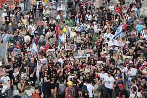 DEMONSTRACIJE U IZRAELU: 15.000 ljudi na maršu jedinstva za oslobađanje talaca